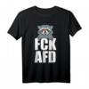 FCK AFD Design Gegen Rassismus & Faschismus - Lustiges Waschbär T-Shirt für Demonstrationen & Proteste gegen Rechts