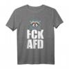 FCK AFD Design Gegen Rassismus & Faschismus - Lustiges Waschbär T-Shirt für Demonstrationen & Proteste gegen Rechts