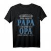 Cooles Papa und Opa T-Shirt - Perfekt als Vatertags- und Geburtstagsgeschenk für den besten Großvater