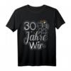 30. Hochzeitstag Perlenhochzeit T-Shirt - Romantisches Geschenk für Ehepartner, Eltern & Großeltern zum Jubiläum