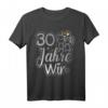 30. Hochzeitstag Perlenhochzeit T-Shirt - Romantisches Geschenk für Ehepartner, Eltern & Großeltern zum Jubiläum