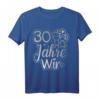 30. Hochzeitstag Perlenhochzeit T-Shirt - Romantisches Geschenk für Ehepartner, Eltern & Großeltern zum Jubiläum