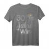 30. Hochzeitstag Perlenhochzeit T-Shirt - Romantisches Geschenk für Ehepartner, Eltern & Großeltern zum Jubiläum