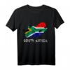 South Africa Südafrika Karte Umriss T-Shirt – Stolz auf Südafrika, Geschenk für Südafrikaner & Reisende