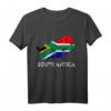 South Africa Südafrika Karte Umriss T-Shirt – Stolz auf Südafrika, Geschenk für Südafrikaner & Reisende