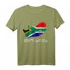 South Africa Südafrika Karte Umriss T-Shirt – Stolz auf Südafrika, Geschenk für Südafrikaner & Reisende