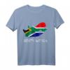 South Africa Südafrika Karte Umriss T-Shirt – Stolz auf Südafrika, Geschenk für Südafrikaner & Reisende