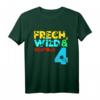 Kinder Frech, Wild & schon 4 - Weltall & Planeten T-Shirt für den vierten Geburtstag, perfekt für kleine Astronomen und Weltraum-Fans