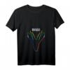 Rugby Springboks Bokke Afrika Flagge T-Shirt mit V-Ausschnitt – Unterstütze dein Team mit Stil