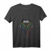 Rugby Springboks Bokke Afrika Flagge T-Shirt mit V-Ausschnitt – Unterstütze dein Team mit Stil