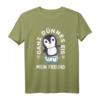 Ganz Dünnes Eis Mein Freund T-Shirt – Lustiges Ironisches Morgenmuffel Design für Arbeit, Schlaf & Freunde