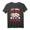 Poker Geschenk Kostüm für Herren in Texas - T-Shirt mit Pokerface, Royal Flush & Casino Motiven für Las Vegas Urlaub & Pokerabende