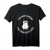 Ich bin nicht kurz, ich bin Pinguin-Größe - Lustiges Pinguin T-Shirt für Freunde, Familie und besondere Anlässe