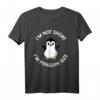 Ich bin nicht kurz, ich bin Pinguin-Größe - Lustiges Pinguin T-Shirt für Freunde, Familie und besondere Anlässe