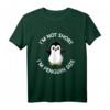 Ich bin nicht kurz, ich bin Pinguin-Größe - Lustiges Pinguin T-Shirt für Freunde, Familie und besondere Anlässe