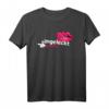 Partnerlook T-Shirt mit Mund & Zunge - Lustiger Spruch 'Angeleckt Meins' für Paare zum Valentinstag, Jahrestag & Verlobung