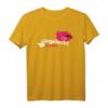 Partnerlook T-Shirt mit Mund & Zunge - Lustiger Spruch 'Angeleckt Meins' für Paare zum Valentinstag, Jahrestag & Verlobung