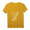 Damen T-Shirt mit französischem Spruch 'C'est La Vie' - Trendiges V-Ausschnitt Shirt für Frauen, Mädchen und junge Erwachsene