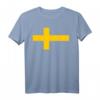 Schweden Sweden Sverige Fußball Fan T-Shirt mit schwedischer Flagge – Perfekt für alle Fans und Supporter bei Großevents
