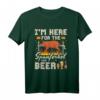 I'm Here For The Spanferkel And Beer Oktober T-Shirt – Lustiges bayerisches Design für Bier- und Wurstliebhaber auf dem Oktoberfest