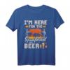 I'm Here For The Spanferkel And Beer Oktober T-Shirt – Lustiges bayerisches Design für Bier- und Wurstliebhaber auf dem Oktoberfest