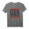 Das System T-Shirt – Rebellisches Statement gegen die Gesellschaft mit der Botschaft 'Fuck The System!'